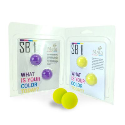 Silicone kegel balls