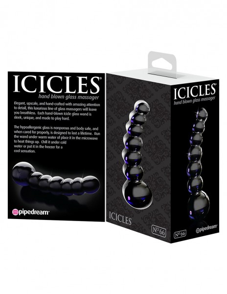 Icicles No. 66 Beaded Glass Massager