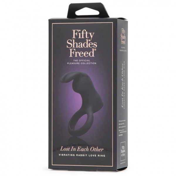 Fifty Shades Freed Lost in Each Other Rechargeable Rabbit Love Ring
