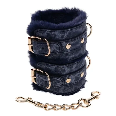 cougar fur handcuffs