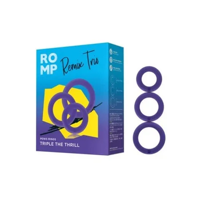 remix trio non vibrating cock rings
