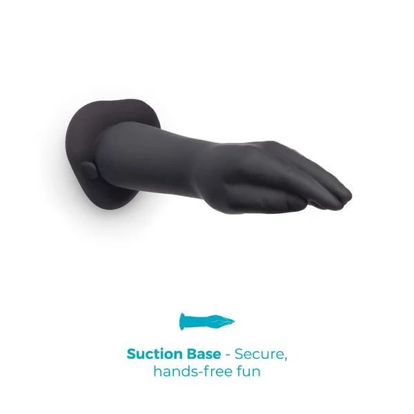 10.5 Inch Vibrating Silicone Hand Fisting Dildo with Suction Base — image 2 of 8