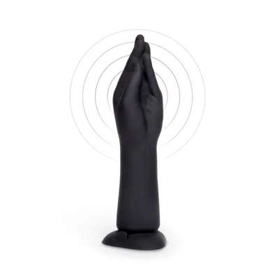 105 inch vibrating silicone hand fisting dildo with suction base