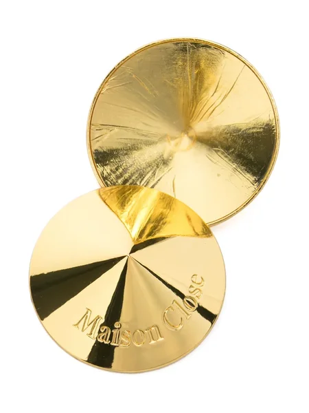 Les Fetiches Gold Metal Nipple Pasties — image 4 of 4