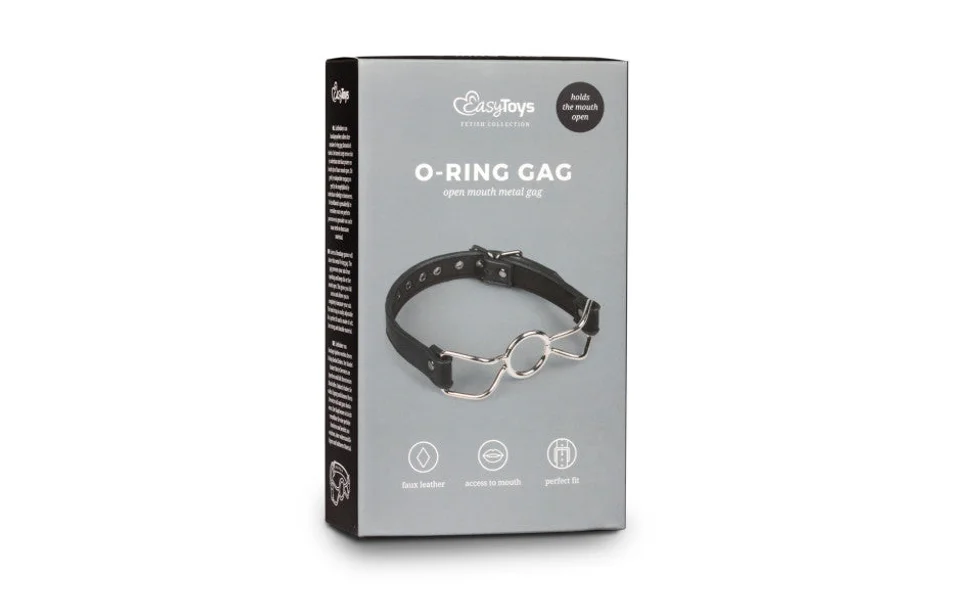 Vegan Mouth Gag with Metal O-Ring — image 4 of 4