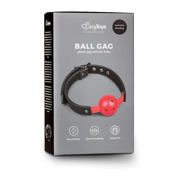 Vegan Ball Gag With PVC Ball — image 4 of 4