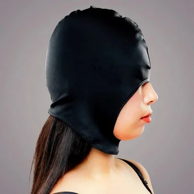 open mouth bondage hood