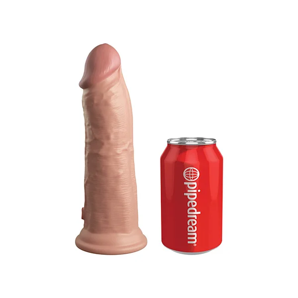 King Cock Elite 8 in. Vibrating Silicone Dual Density Cock — image 2 of 4