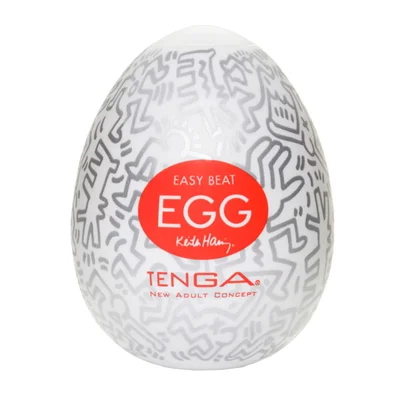 keith haring party egg