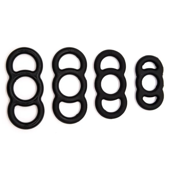 Total Control 4 Piece Silicone Constriction Band Set — image 3 of 3