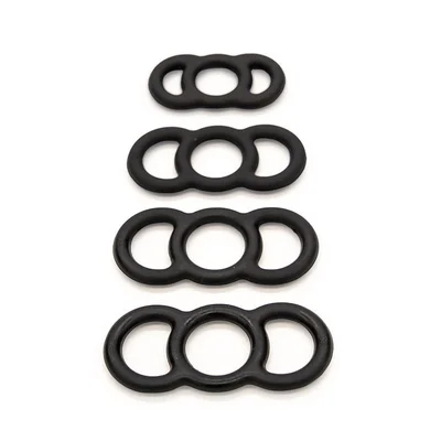total control 4 piece silicone constriction band set