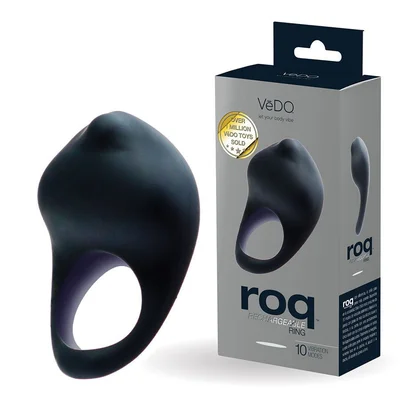 vedo roq silicone rechargeable vibrating c ring