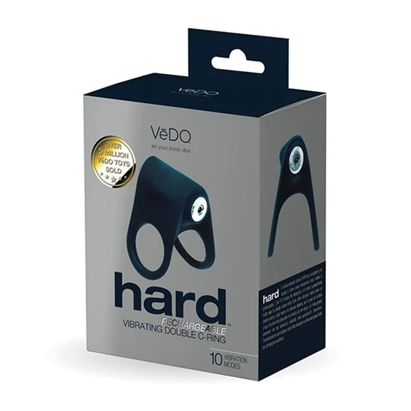 Vedo Hard Silicone Rechargeable Dual Vibrating Cock Ring — image 7 of 8