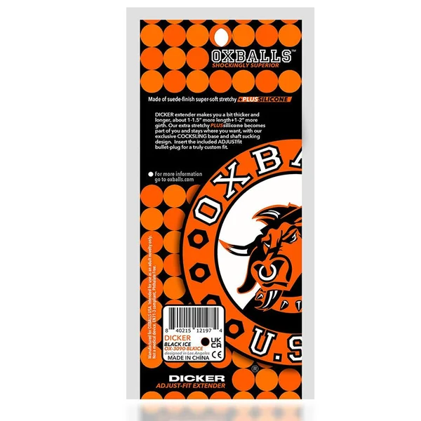 Oxballs Dicker Slim Fit 7 Inch Cock Sheath Extension Sleeve — image 10 of 10