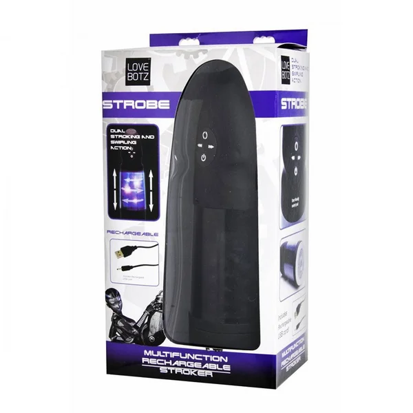 Lovebotz Rechargeable Thrusting Multi-Function Strobing Stroker — image 5 of 6