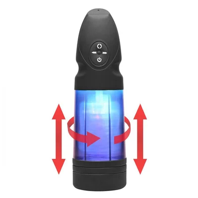 lovebotz rechargeable thrusting multi function strobing stroker