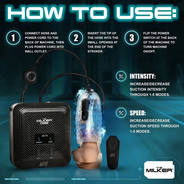The Milker Stamina Automatic Stroking and Sucking Machine — image 9 of 10