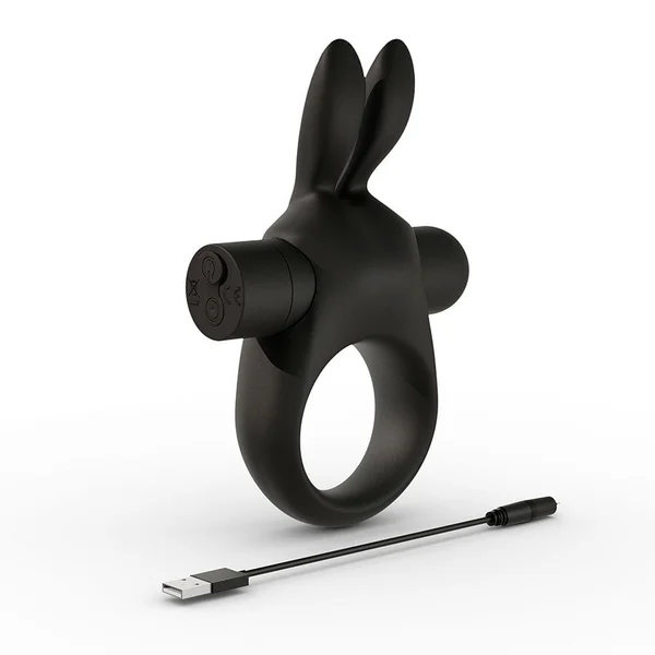 Fury 10 Speed Silicone Vibrating Rabbit Cock Ring — image 5 of 5