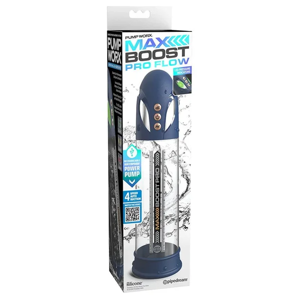 Max Boost Pro Flow Rechargeable Electric Hydro Penis Pump — image 8 of 8