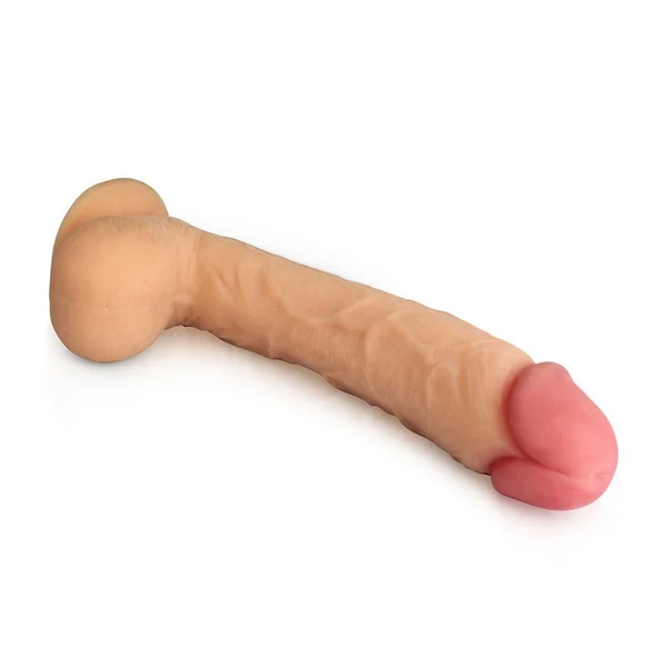Dirk the Huge 11 Inch Realistic Dildo with Balls — image 6 of 6