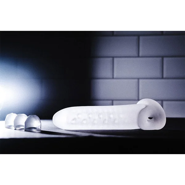 Extra Thick 7 Inch Girth Enhancing Penis Extension Sleeve Cock Sheath — image 3 of 10