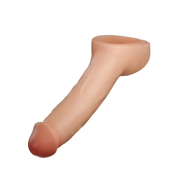 Thrive 8.75 Inch Realistic Dual Density Silicone Penis Extender Sleeve — image 6 of 9