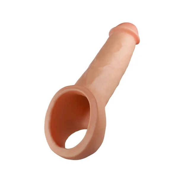 Thrive 8.75 Inch Realistic Dual Density Silicone Penis Extender Sleeve — image 4 of 9
