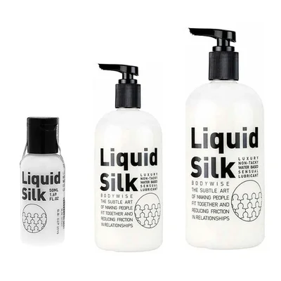 liquid silk premium hybrid personal lube