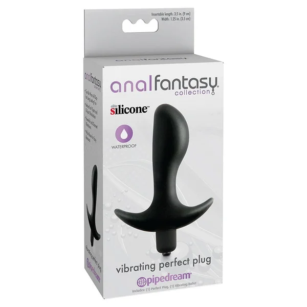 Anal Fantasy Silicone Vibrating Perfect Plug — image 6 of 6