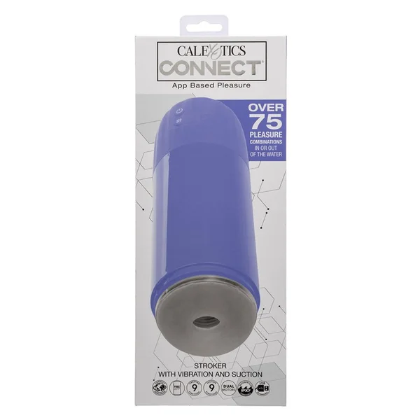 Connect Rechargeable App Controlled Vibrating and Sucking Stroker — image 8 of 8