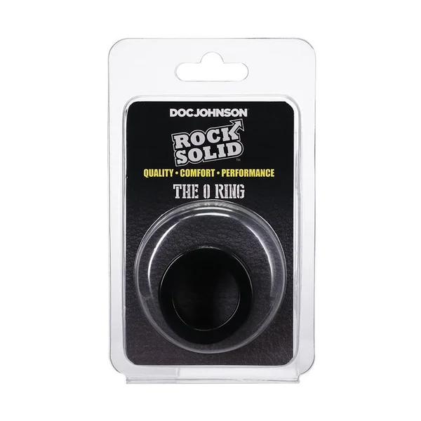 Rock Solid The O Ring Cock Ring Black — image 5 of 5