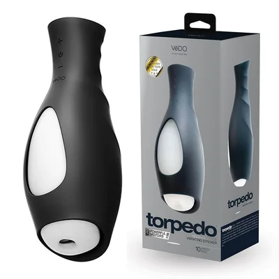 vedo torpedo 10 speed vibrating rechargeable stroker