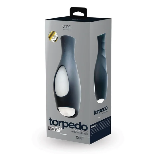 VeDO Torpedo 10 Speed Vibrating Rechargeable Stroker — image 2 of 6