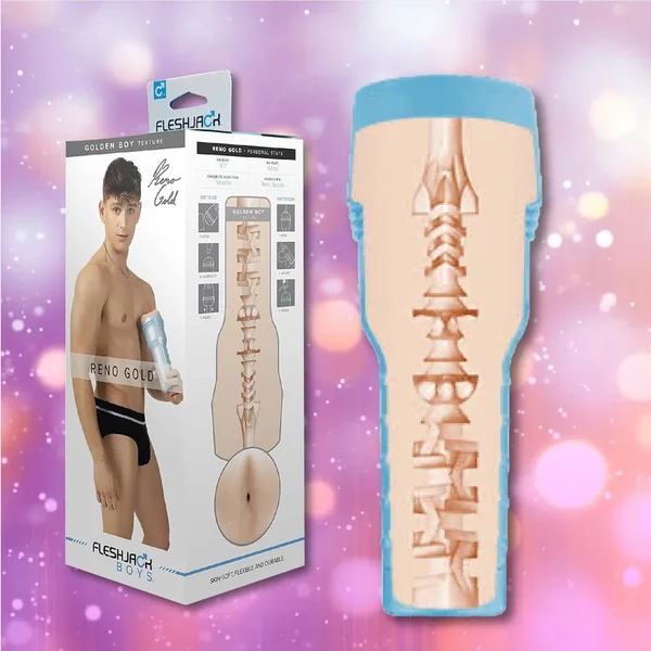 Fleshjack Boys Reno Gold: Realistic Male Masturbator Cake Butt — image 4 of 10