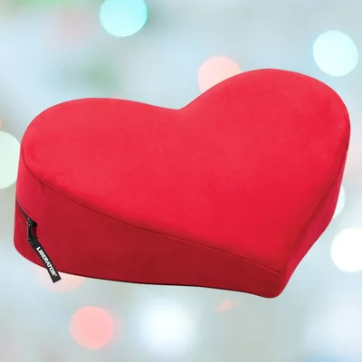 liberator heart wedge microvelvet red