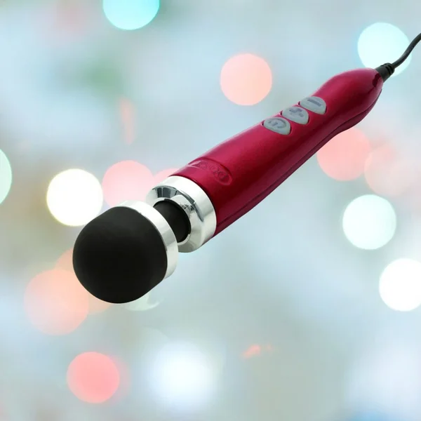 Doxy Die Cast 3 Wand Massager - Candy Red — image 3 of 4