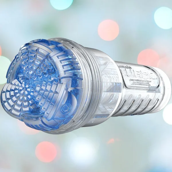 Fleshlight Turbo Core Advanced Male Masturbation Sleeve- Blue Ice — image 2 of 8