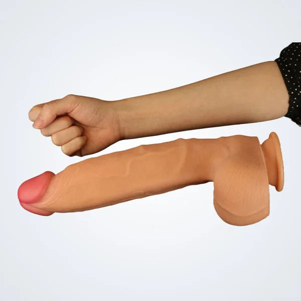Mega Man 12" Silicone Realistic Dildo — image 5 of 5