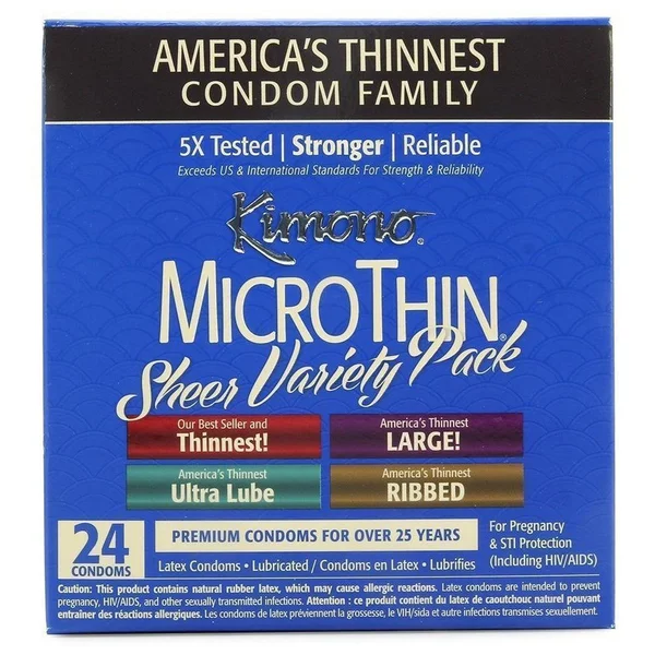 Kimono Sheer Variety Pack Condoms — image 4 of 4