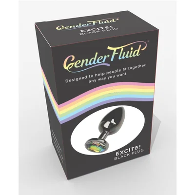 gender fluid excite plug black
