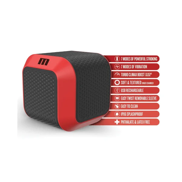 Blush M for Men SlamBox Thrusting & Rotating Stroker — image 2 of 2