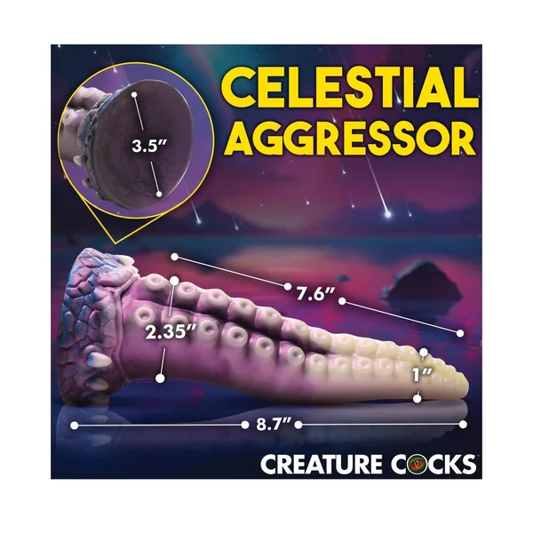 Creature Cocks Astropus Tentacle Silicone Dildo — image 2 of 5