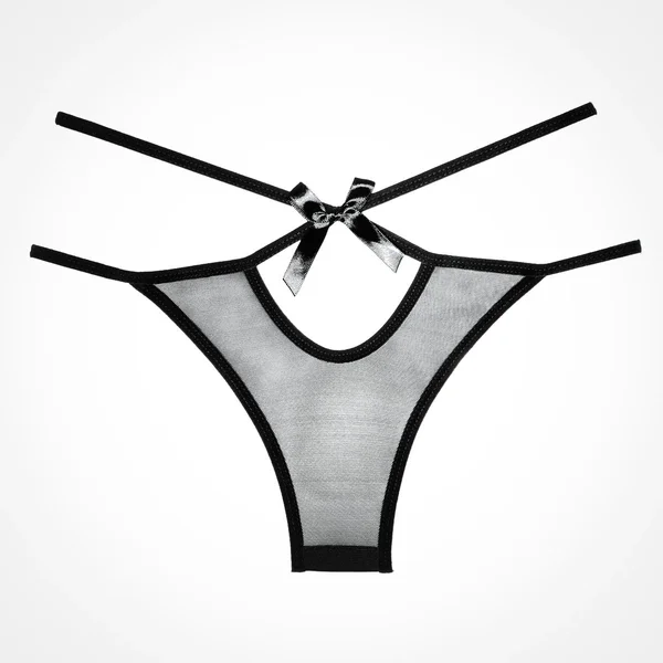 Adore By Allure - Naughty Vanilla Panty - Black - One Size — image 4 of 4