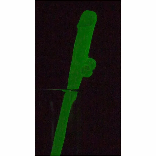 TYTF Glow In The Dark Pecker Drink Straws - 10pc Set — image 3 of 4