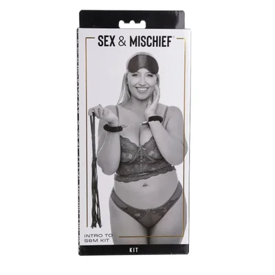 sportsheets sex mischief 3 piece sm intro kit black