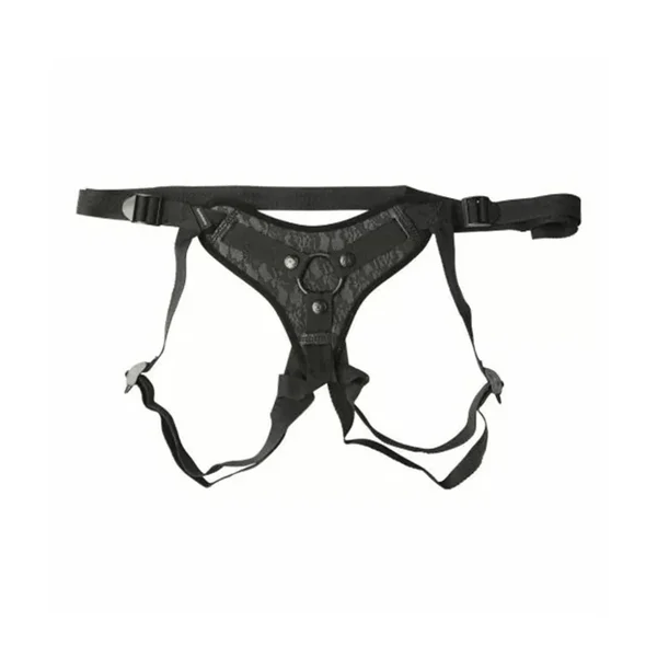 Sportsheets Sincerely - Lace Strap-On - Black — image 4 of 4