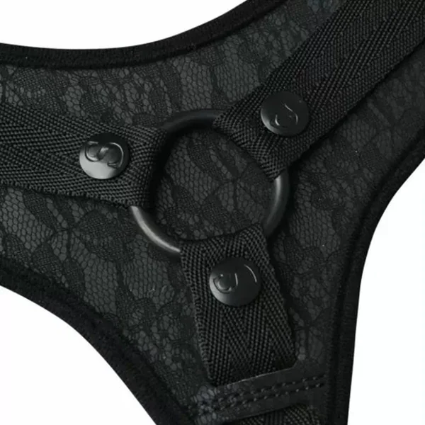 Sportsheets Sincerely - Lace Strap-On - Black — image 3 of 4
