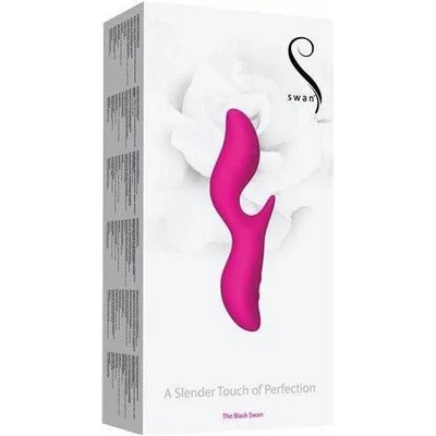 the black swan dual vibrator rechargeable pink