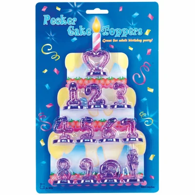 tytf pecker cake toppers