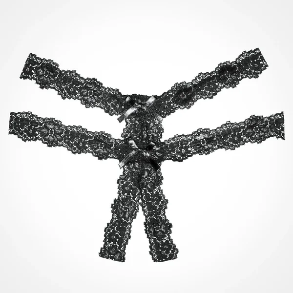 Adore By Allure - Southern Rhapsody Panty - Black - One Size — image 3 of 4